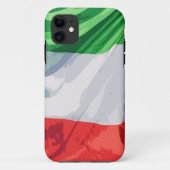 イタリアンな旗のiPhoneの場合 Case-Mate iPhoneケース (裏面)
