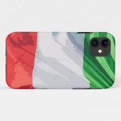 イタリアンな旗のiPhoneの場合 Case-Mate iPhoneケース (裏面(横))