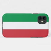 イタリアンな旗のiPhoneの場合| Tricoloreイタリア Case-Mate iPhoneケース (裏面(横))