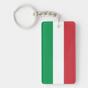 イタリアンな旗のkeychain Tricoloreイタリア キーホルダー