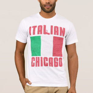 イタリアンな旗シカゴ Tシャツ