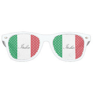 イタリアンな旗-イタリア-イタリアの旗 レトロサングラス