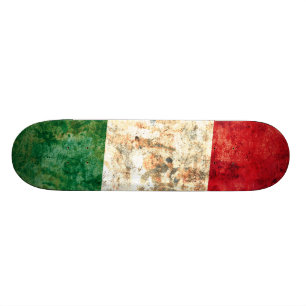 イタリアンな旗 スケートボード