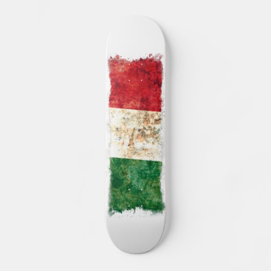 イタリアンな旗 スケートボード (正面)