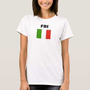 イタリアンな旗、FBI Tシャツ