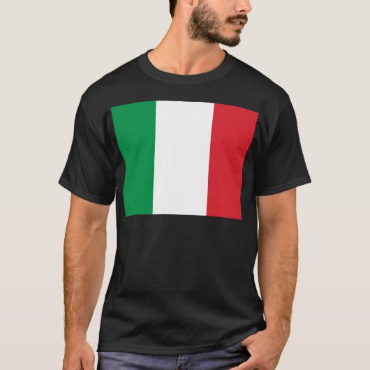 イタリアンな旗 Tシャツ (正面)