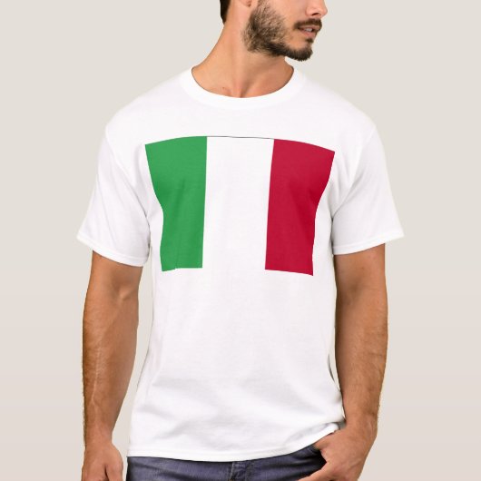 イタリアンな旗 Tシャツ (正面)