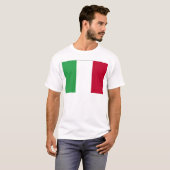 イタリアンな旗 Tシャツ (正面フル)