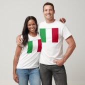 イタリアンな旗 Tシャツ (ユニセックス)