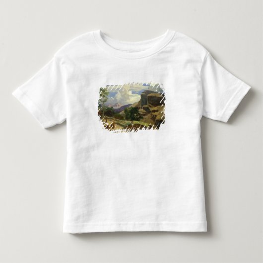 イタリアンな景色 トドラーTシャツ (正面)