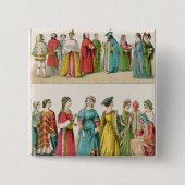 イタリアンな服 缶バッジ (正面)