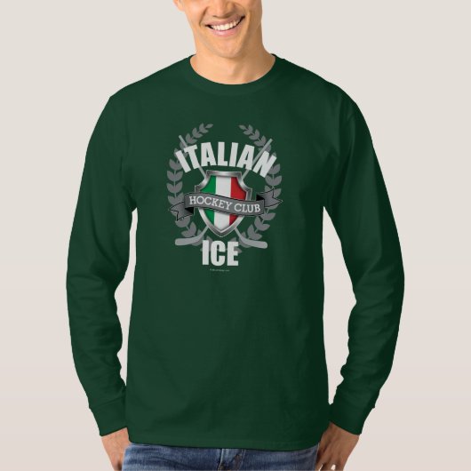 イタリアンな氷 Tシャツ (正面)