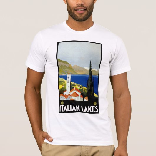 イタリアンな湖 Tシャツ (正面)