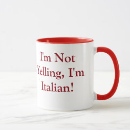 イタリアンな発言を用いるコーヒー・マグ マグカップ