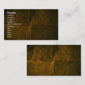 イタリアンな石 名刺 (正面/裏面)