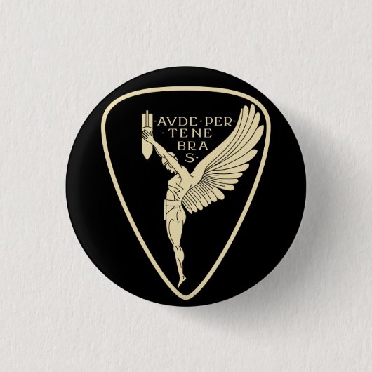 イタリアンな空軍第2次世界大戦の爆撃機の艦隊 缶バッジ (正面)