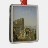 イタリアンな踊り、ナポリ1836年 メタルオーナメント (右)