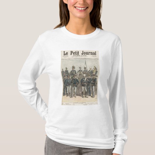 イタリアンな軍隊 Tシャツ (正面)