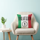 イタリアンな鉛管工: Idraulico Numero Uno クッション (椅子)