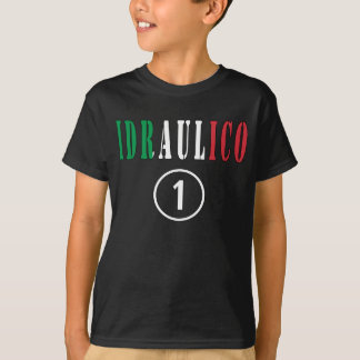 イタリアンな鉛管工: Idraulico Numero Uno Tシャツ