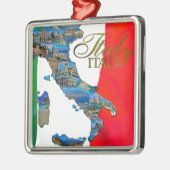 イタリアンな"ブーツ" メタルオーナメント (左)