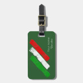 イタリアンなflag.brushの打撃。 名前.text. ラゲッジタグ (正面縦)