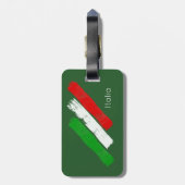イタリアンなflag.brushの打撃。 名前.text. ラゲッジタグ (裏面縦)