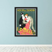 イタリアンアールヌーボーファッション キャンバスプリント (インサイチュ (ウッドフロア))