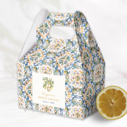 イタリアンウェディングシャワーフェイバーボックス フェイバーボックス