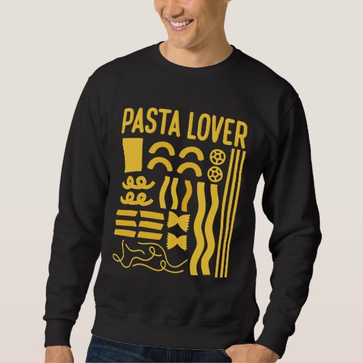 イタリアンカルボナーラパスタ スウェットシャツ (正面)