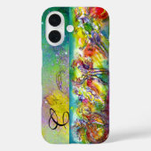 イタリアンカーニバルモノグラム/ダンス、音楽、演劇 Case-Mate iPhoneケース (裏面)