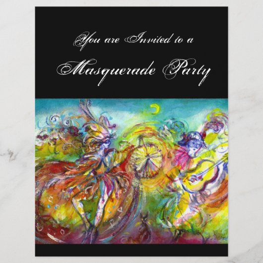 イタリアンカーニバル仮装ボール、ダンス、音楽 (正面)