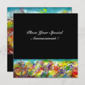 イタリアンカーニバル仮装ボール、ダンス、音楽 案内状 (正面/裏面)