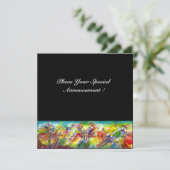 イタリアンカーニバル仮装ボール、ダンス、音楽 案内状 (スタンド正面)