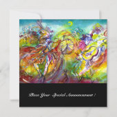 イタリアンカーニバル仮装ボール、ダンス、音楽 案内状 (裏面)