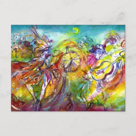 イタリアンカーニバル インビテーションポストカード (正面)