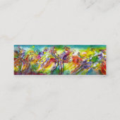 イタリアンカーニバル/ダンス,音楽,演劇アーティスト スキニー名刺 (裏面)