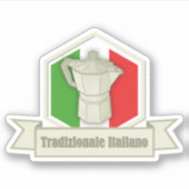 イタリアンクラシックBrew:ヴィンテージコーヒーカンインスパイア シール (正面)