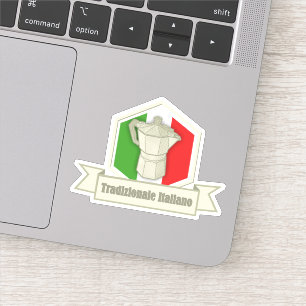 イタリアンクラシックBrew:ヴィンテージコーヒーカンインスパイア シール
