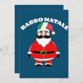 イタリアンクリスマスカード シーズンカード (正面/裏面)