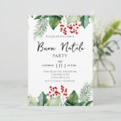 イタリアンクリスマスブオンナターレパーティー 招待状 (スタンド正面)