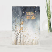 イタリアンクリスマス冬林野鳥海軍 シーズンカード (正面)