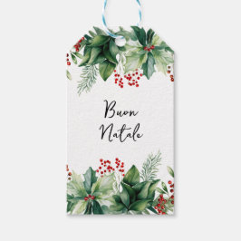イタリアンクリスマス ブオンナターレ ギフトタグ