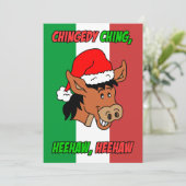 イタリアンクリスマス 招待状 (スタンド正面)