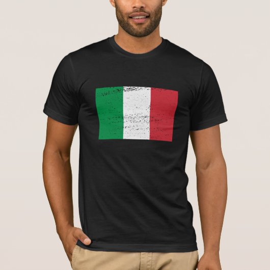 イタリアングランジ旗 Tシャツ (正面)