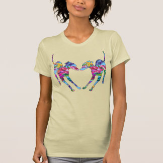 イタリアングレイハウンドのトロピカル Tシャツ