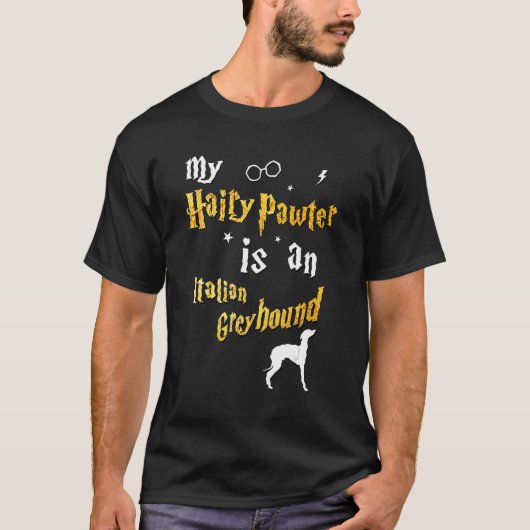 イタリアングレイハウンドイタリアングレイハウンド Tシャツ (正面)