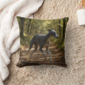 イタリアングレイハウンドエレガント装飾用クッション クッション (ブランケット)