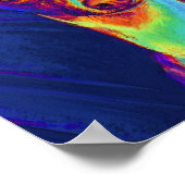 イタリアングレイハウンド犬 ポスター (角)