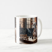 イタリアングレイハウンド遊ドチェス コーヒーマグカップ (正面右)